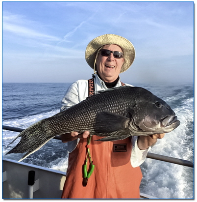 2015-12-12 VOYAGER - Steve Singler's NJ State Record 9-pound Black Sea Bass