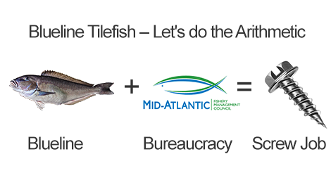 Blueline Tilefish - Let's do the arithmetic